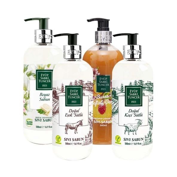 Eyüp Sabri Tuncer Beyaz Sabun Sıvı Sabun 500 ml ürün görseli
