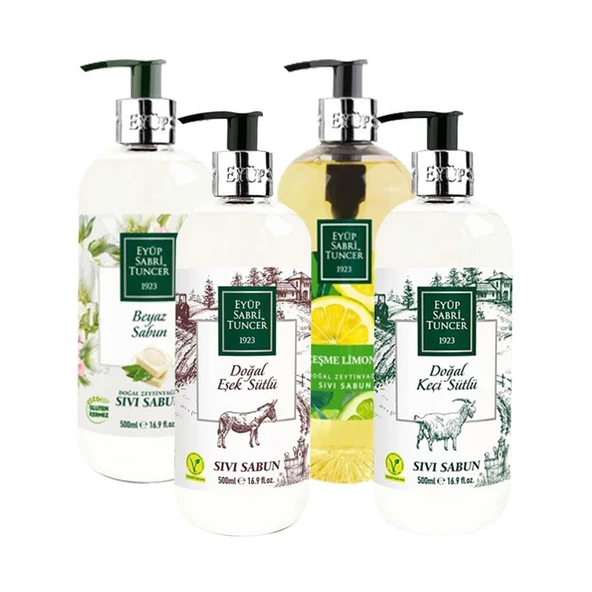 Eyüp Sabri Tuncer Beyaz Sabun Sıvı Sabun 500 ml ürün görseli