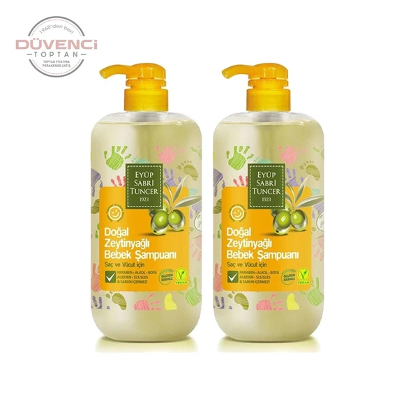 Eyüp Sabri Tuncer Bebek Şampuanı 600 ml x 2 - 2