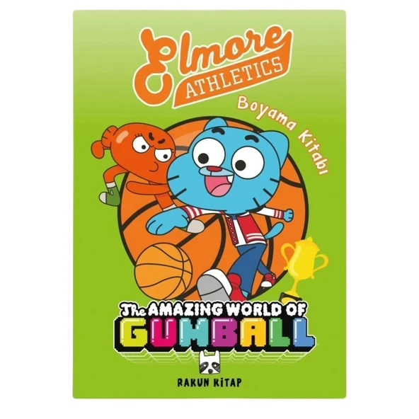 Rakun Kitap Gumball Boyama Kitabı Elmore Athletics