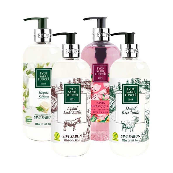 Eyüp Sabri Tuncer Beyaz Sabun Sıvı Sabun 500 ml ürün görseli
