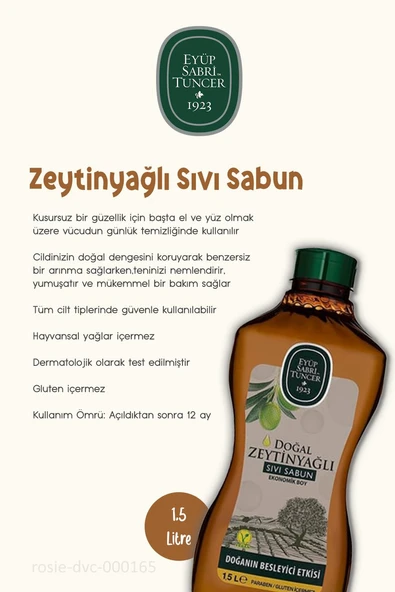 Eyüp Sabri Tuncer Afyon Vişnesi Sıvı Sabun 500 ml - Resim 2