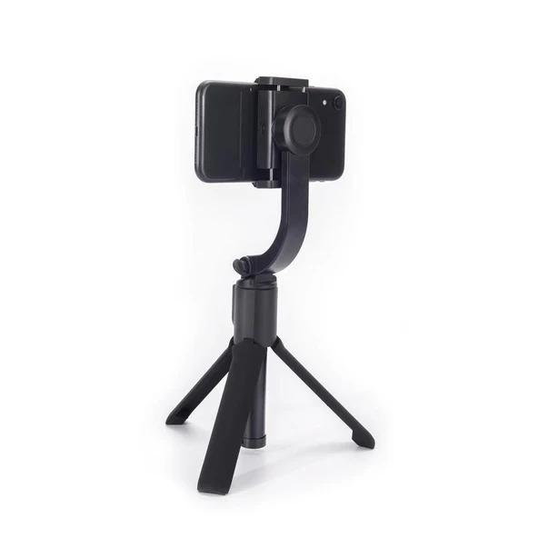 Polosmart PSM55 Zoom Professional Tek Motorlu Video Gimbal Siyah - 4