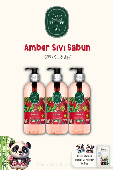 Eyüp Sabri Tuncer Amber Sıvı Sabun 500 ml