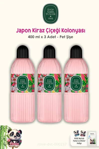Eyüp Sabri Tuncer Japon Kiraz Çiçeği Kolonyası Pet Şişe 400 ML ürün görseli