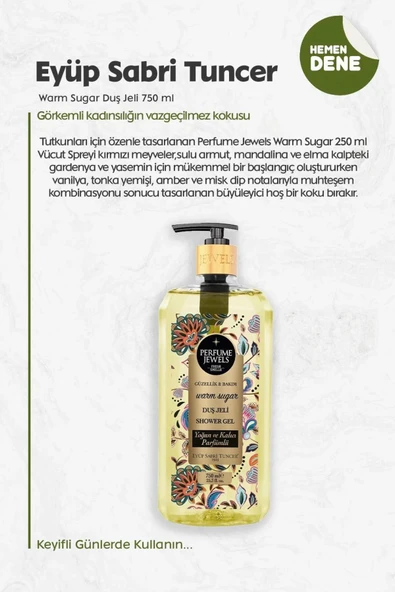 Eyüp Sabri Tuncer Warm Sugar Duş Jeli 750 ml - 2