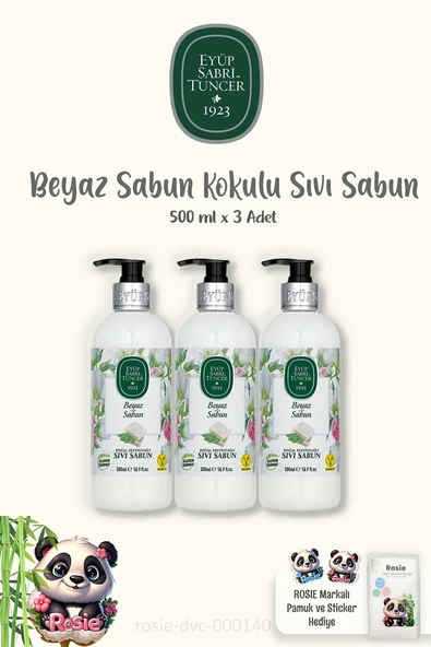 Eyüp Sabri Tuncer Beyaz Sabun Sıvı Sabun 500 ml