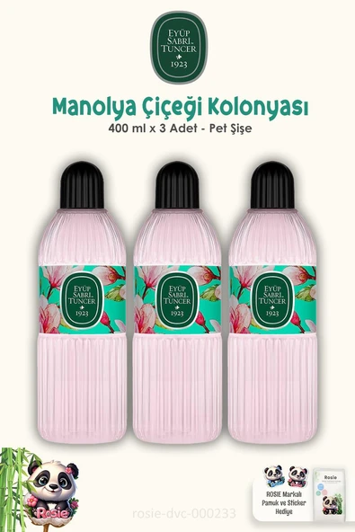 Eyüp Sabri Tuncer Manolya Çiçeği Kolonyası 400 ML