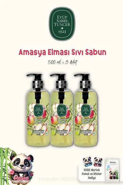 Eyüp Sabri Tuncer Amasya Elması Sıvı Sabun 500 ml ürün görseli