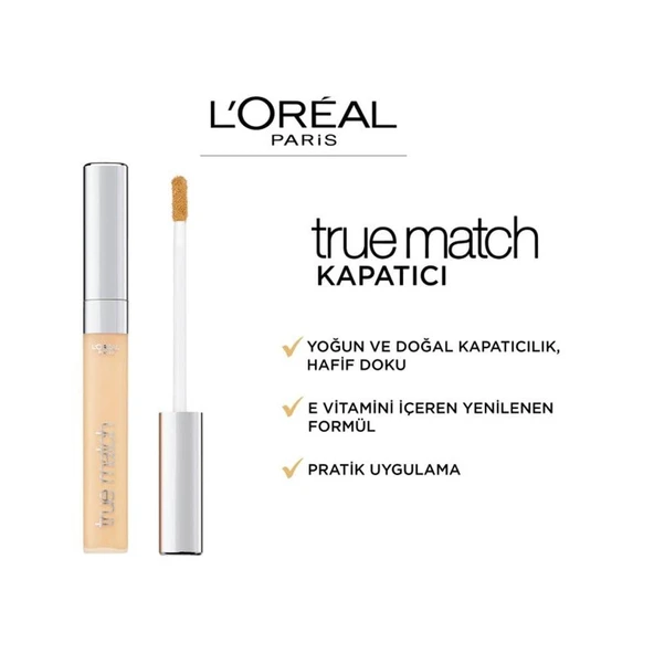Loreal Paris True Match Concealer 3N Creamy Beige ve ROSIE - Resim 2