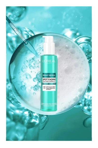3 Adet Loreal Paris Bright Reveal Cilt Kusuru Karşıtı Yüz Temizleme Jeli 150 ml ve ROSIE - Resim 5