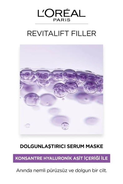Loreal Paris 3 Adet Revitalift Filler Dolgunlaştırıcı Serum Maskesi 28 gr ve ROSIE - 4