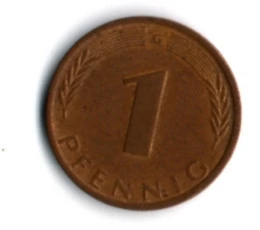 Almanya 1 Pfennig 1976-G (mp1889) - Resim 2