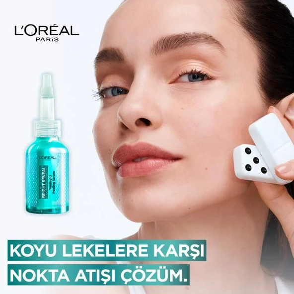 3 Adet Loreal Paris Bright Reveal Yenileyici Peeling Serum 25 ml ve ROSIE - 4