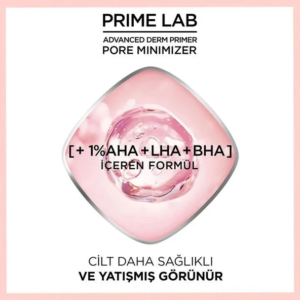 3 Adet Loreal Paris Prime Lab 24H Gözenek Küçültücü Makyaj Bazı ve ROSIE - 5
