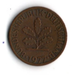 Almanya 1 Pfennig 1977-J (mp1894)