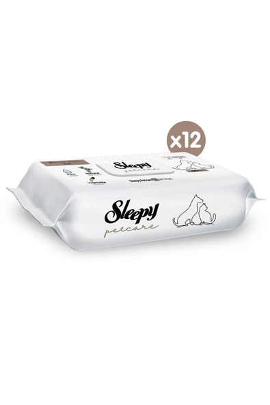 Petcare Evcil Hayvan Islak Havlusu 12x60 Yaprak - Resim 3