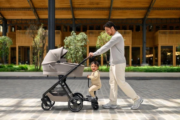 Maxi-Cosi Sense Yatış Pozisyonu Ayarlanabilir Ekstra Geniş 0-9 kg Portbebe Twillic Black - 7