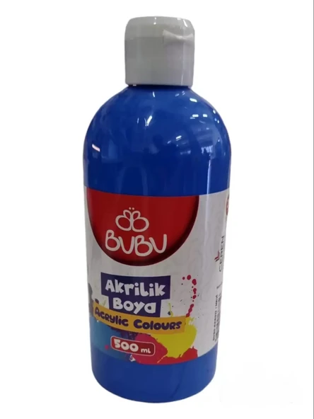 BU-BU AKRİLİK BOYA 500 GR. MAVİ