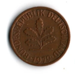 Almanya 1 Pfennig 1979-F (mp1900)