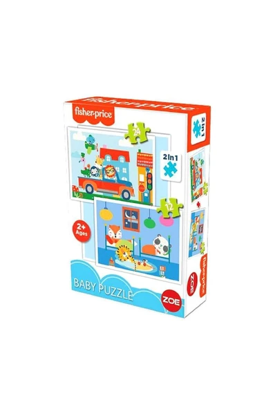 FISHER PRICE Baby Puzzle 2in1