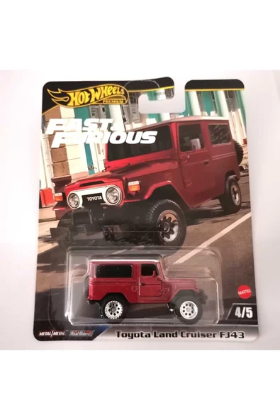 HOT WHEELS PREMIUM FAST AND FURIOUS TOYOTA LAND CRUISER FJ43-HNW46