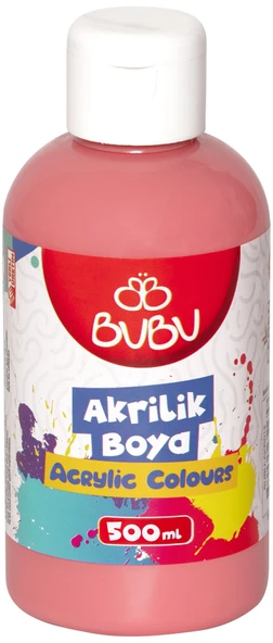 BU-BU AKRİLİK BOYA 500 GR. PEMBE ürün görseli