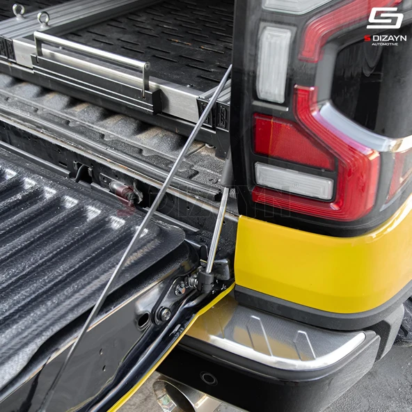 S-Dizayn Ford Ranger 4 Bagaj Kapağı Amortisörü 2 Prç. 2023 Üzeri A+ Kalite - Resim 3