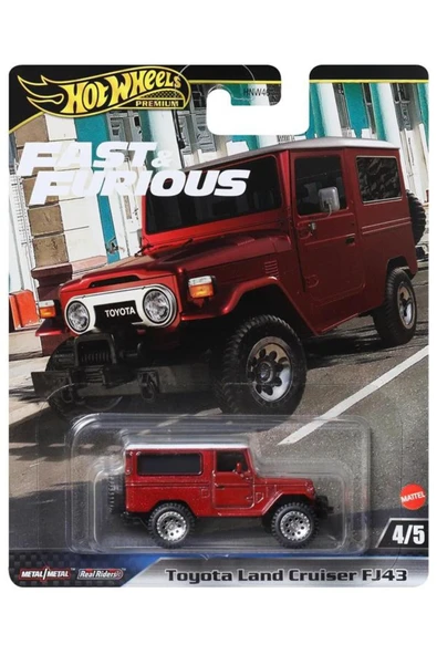 HOT WHEELS Premıum Fast And Furıous Toyota Land Cruıser Fj43