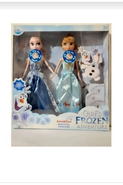 Frozen Elsa Ve Anna Sarki Söyleyen Muzikli Set