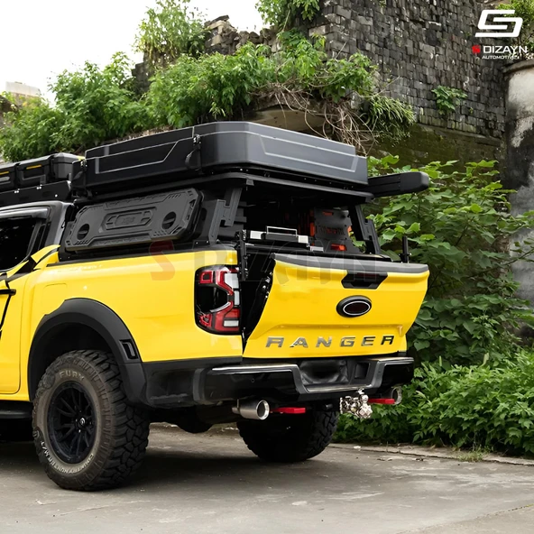 S-Dizayn Ford Ranger 4 Bagaj Kapağı Amortisörü 2 Prç. 2023 Üzeri A+ Kalite - Resim 4