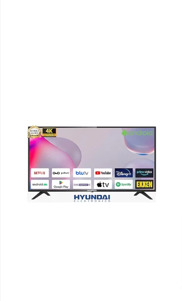 Hyundai 65HYN2104 4K Ultra HD 65" 165 Ekran Uydu Alıcılı Android Smart LED TV