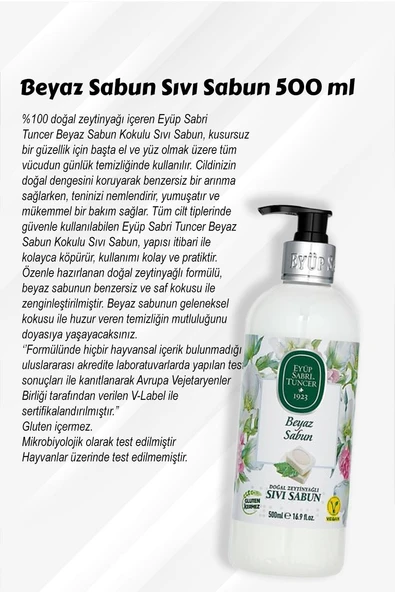Sabun Paket 500 ML Zeytinyağlı, Eşek Sütlü, Beyaz Sabun, Çeşme Limonu, Japon Kiraz Çiçeği ve Rosie - Resim 6