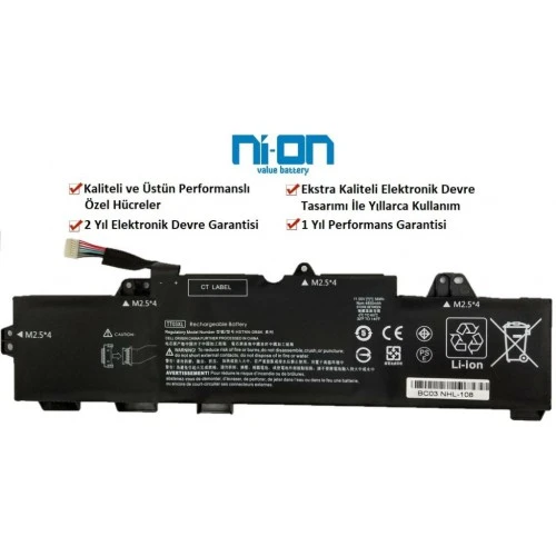 Nion Hp HSN-I13C-5 HSN-I17C-5 Notebook Batarya - Pil