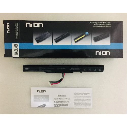 Nion Asus GL752VW-DH71 GL752VW-IH74 Notebook Batarya - Pil - 1