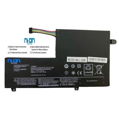 Nion Lenovo 5B10K84491 5B10K84639 5B10K85056 Notebook Batarya - Pil ürün görseli 1