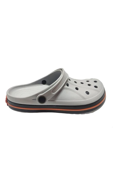 Apella E800-3-25 Anatomik Sabo Terlik Gri Siyah Turuncu 36-40 - Resim 3