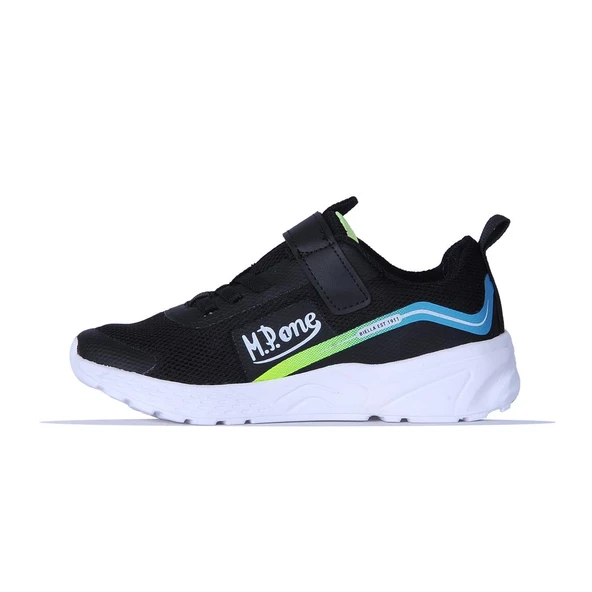 Mp 251-3417Ft Siyah Cırtlı Yazlık Erkek Çocuk Spor Ayakkabı - 2