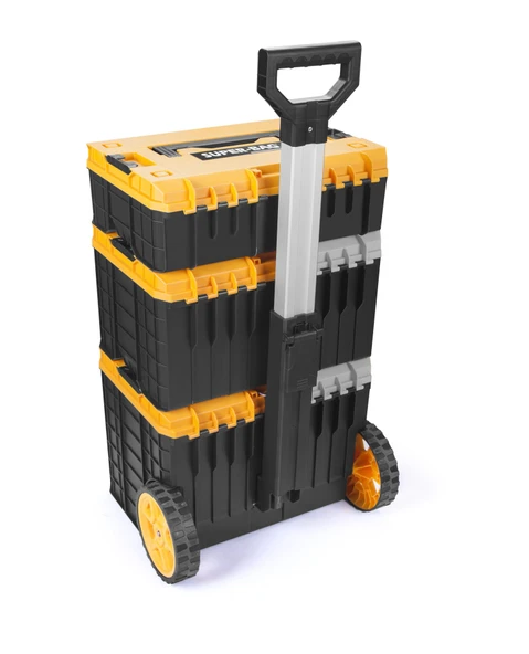 Master Case Tekerlekli 3’lü Set Büyük Tekerlekli Teknisyen Takım Çantası S-M-L - 3