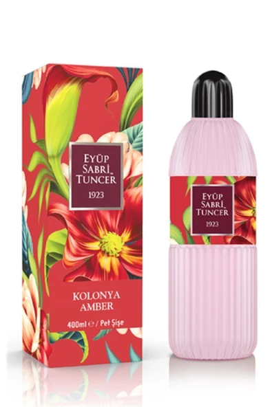 Eyüp Sabri Tuncer Amber Kolonyası 400 ml Silindir Pet Şişe