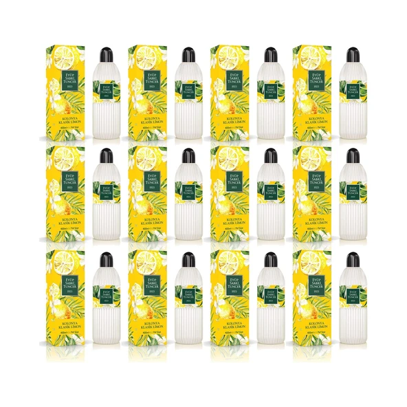 Eyüp Sabri Tuncer Klasik Limon Kolonyası 80 Derece Pet 400ML x 12 ürün görseli