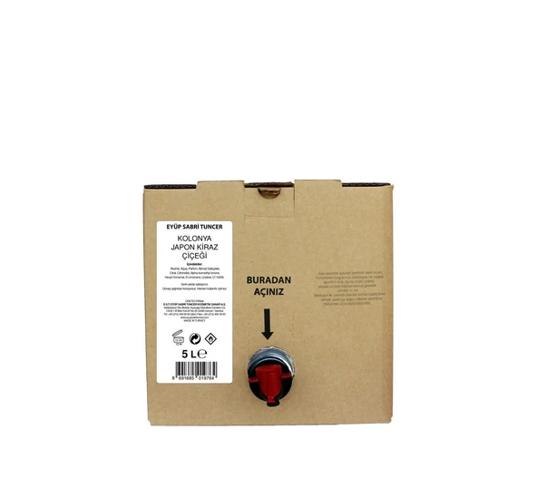 Eyüp Sabri Tuncer Japon Kiraz Çiçeği Kolonyası 5 lt x 2 Adet - Resim 3