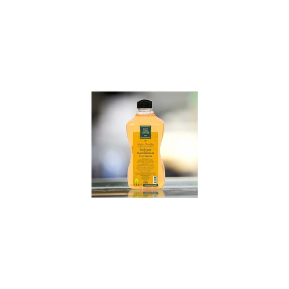 EST Bodrum Mandalinası Doğal Zeytinyağlı Sıvı Sabun 1500 ML - Resim 3