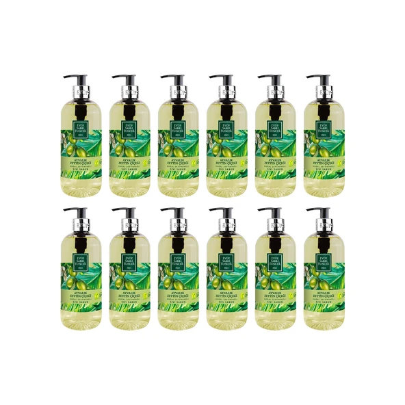 Eyüp Sabri Tuncer Doğal Zeytinyağlı Sıvı Sabun Ayvalık Zeytin Çiçeği 500 ml x 12 Adet ürün görseli