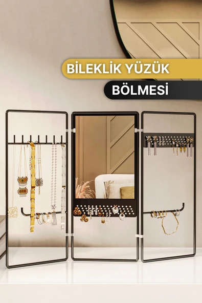 Bino Takılık Takı Standı Makyaj Takı Organizeri Kolye Küpe Yüzük Bileklik Askılık Takı Dolabı Takı Kutusu - 3