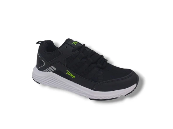 Jump 24865 Unisex Siyah Memory Taban Sneaker Günlük Spor Ayakkabı - 2
