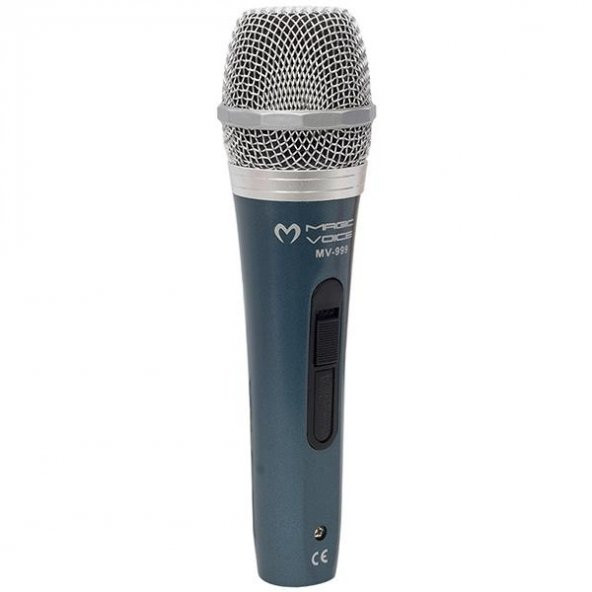 MAGICVOICE MV-600 DİNAMİK PROFESSIONAL KABLOLU EL MİKROFONU ( 2.5 MT KABLOLU )