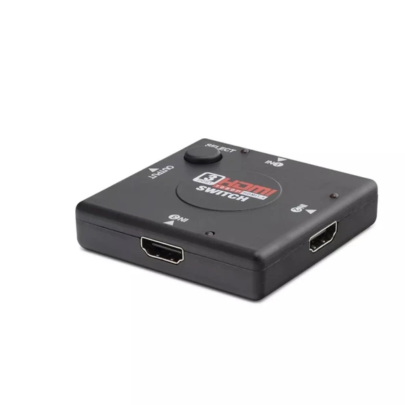 HDMI Switch 3 Giriş 1 Çıkış 1080p 3 Port HDX1309