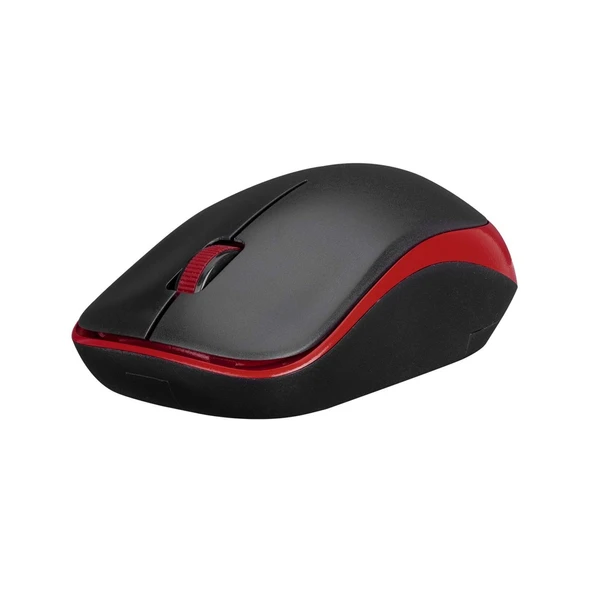 NetDünya EVEREST SM-833 USB Siyah/Bordo 1200dpi Optik Kablosuz Mouse - 2