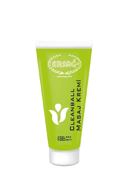 ERSAĞ CLEAN BALL MASAJ KREMİ 100 ML ürün görseli 1